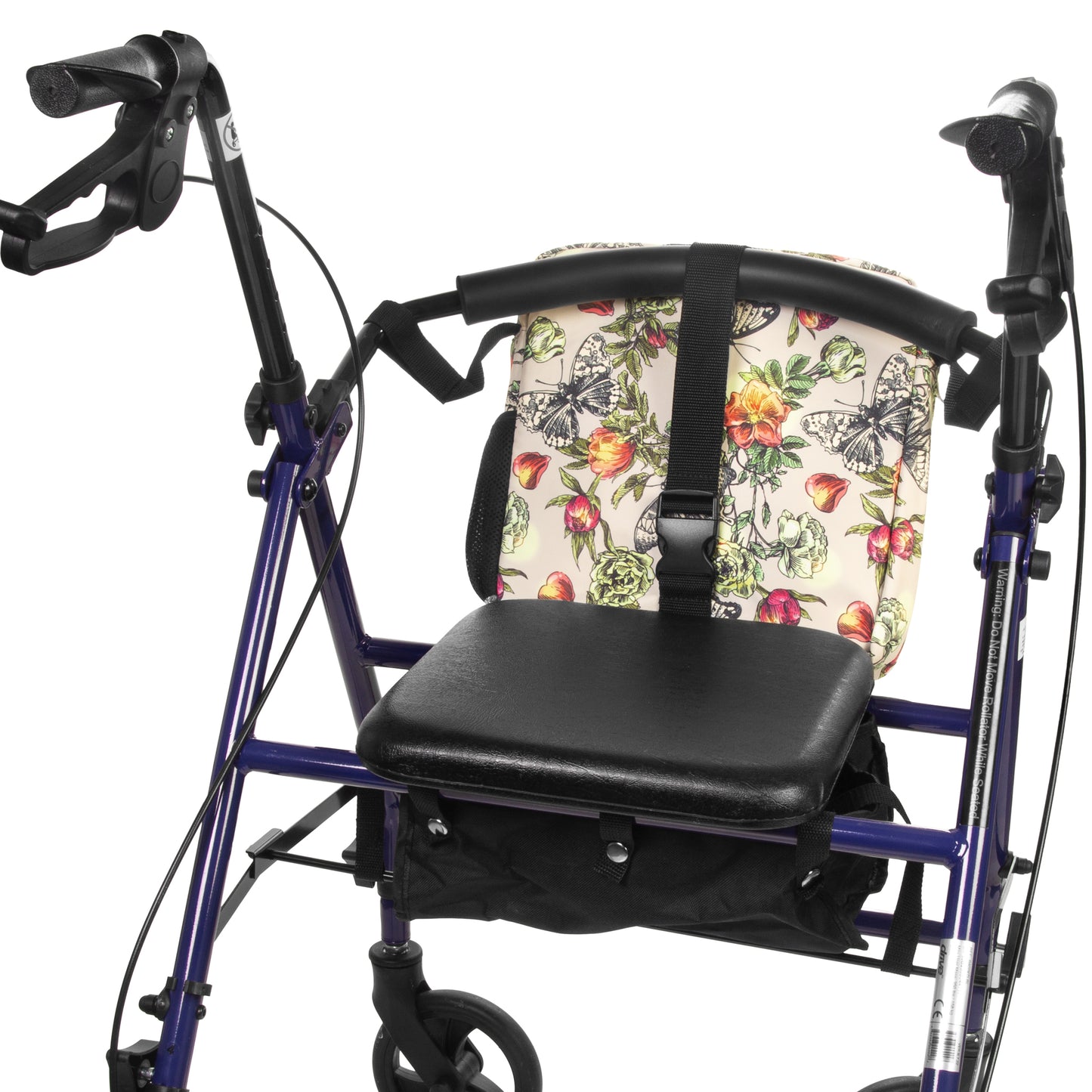 Mobility Aid Bag 5-Pockets Organizer Butterfly