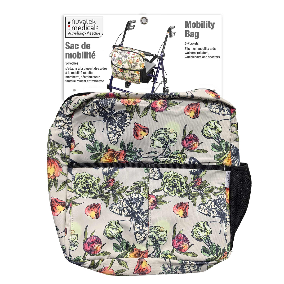 Mobility Aid 5-Pocket Organizer Bag - 16006