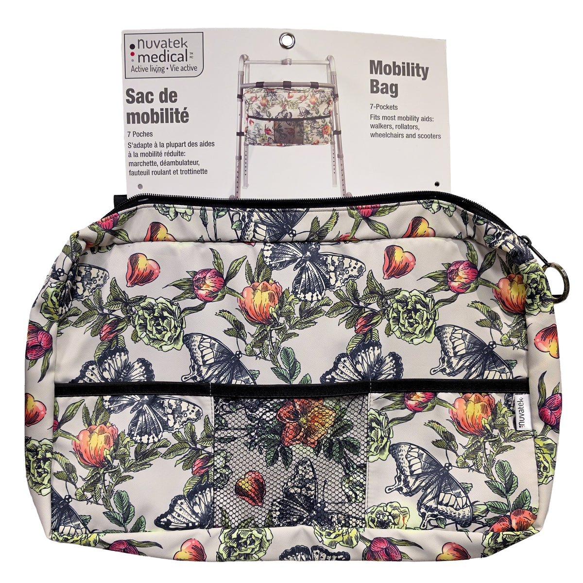 Mobility Aid Bag Carry-All Organizer - Nuvatek Medical Active Living