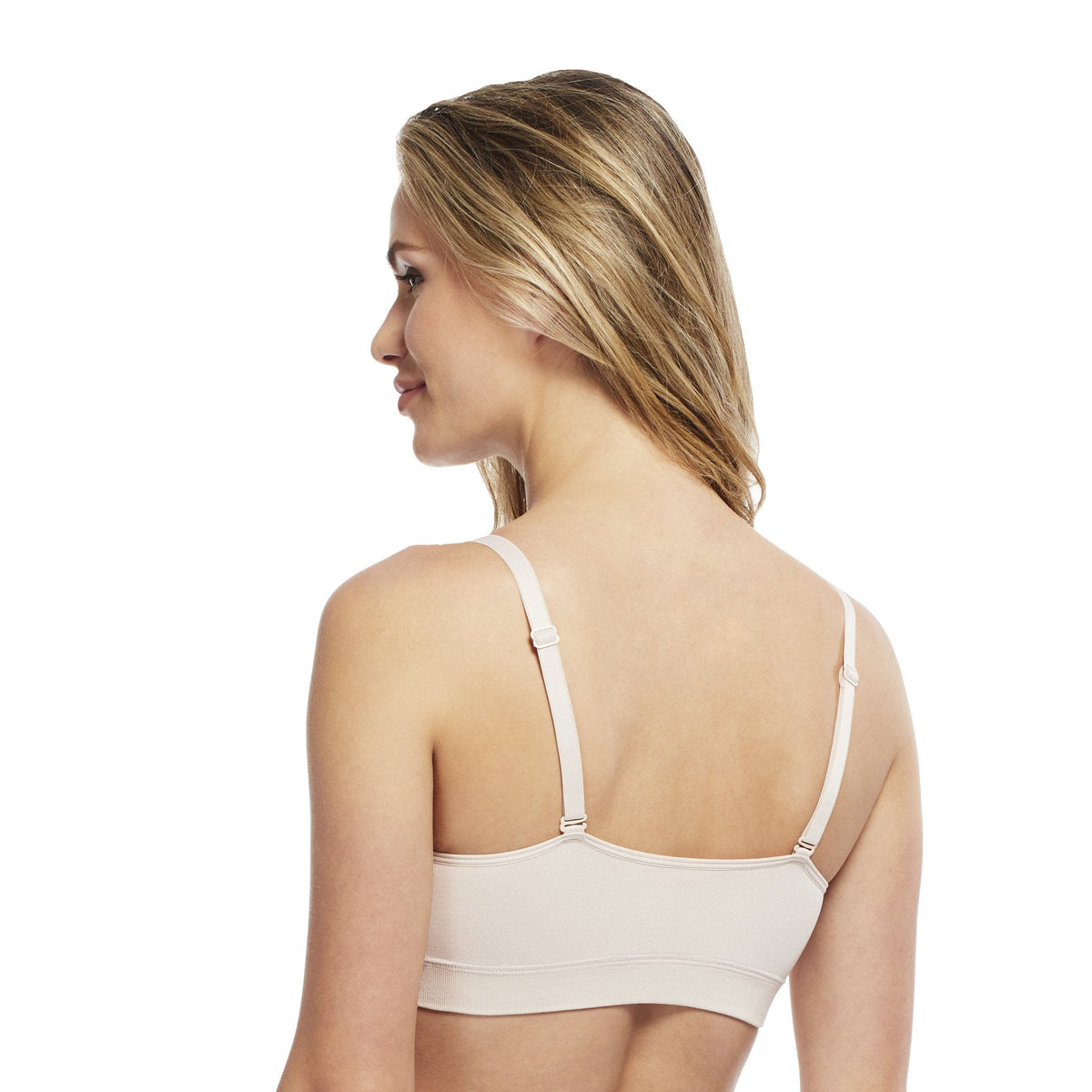 Carole Martin 7215 Padded Crossover Comfort Bra Blush