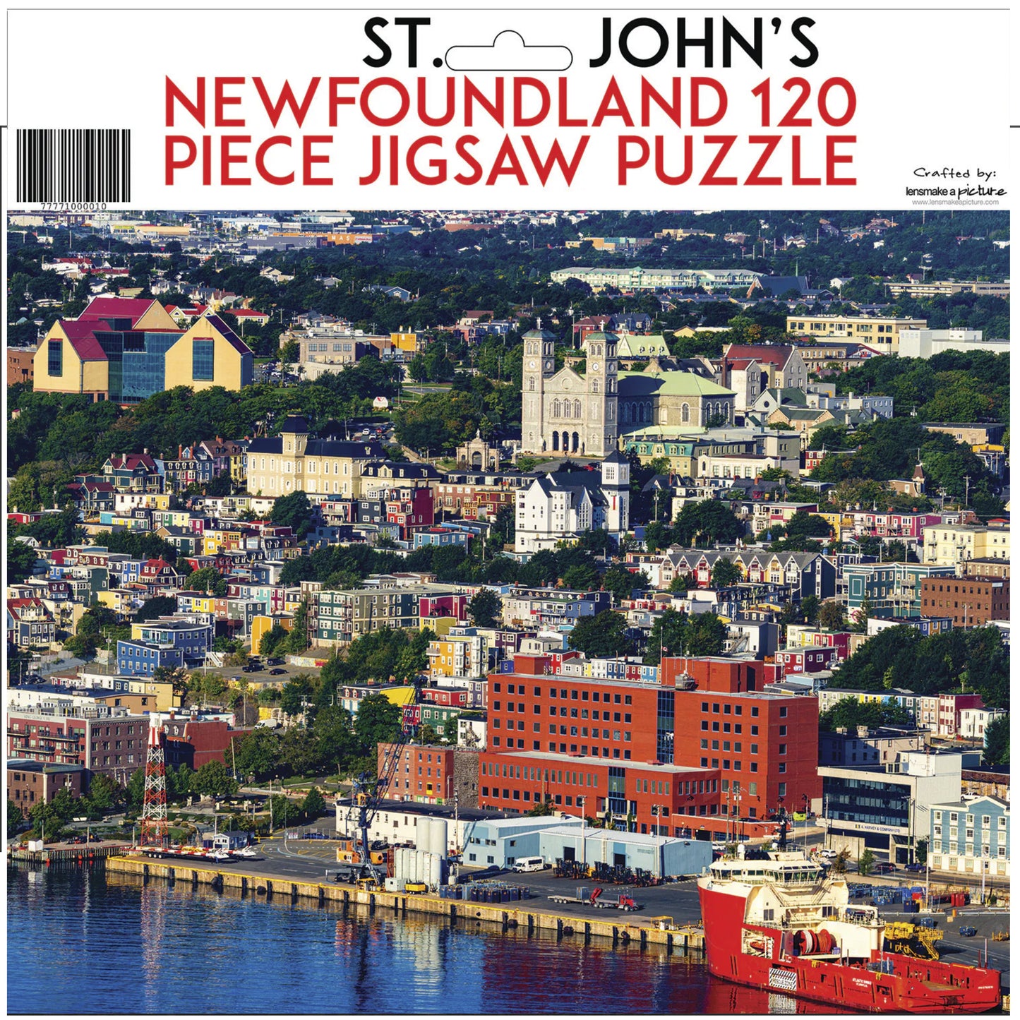 St. John’s Newfoundland & Labrador 120-Piece Jigsaw Puzzle