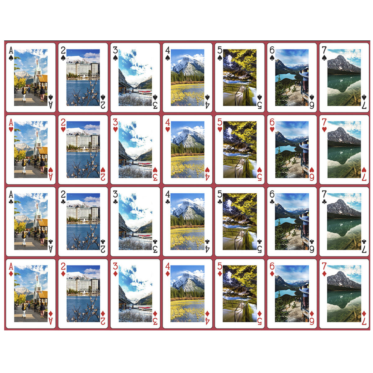 Banff Alberta Playing Cards | Souvenir Deck