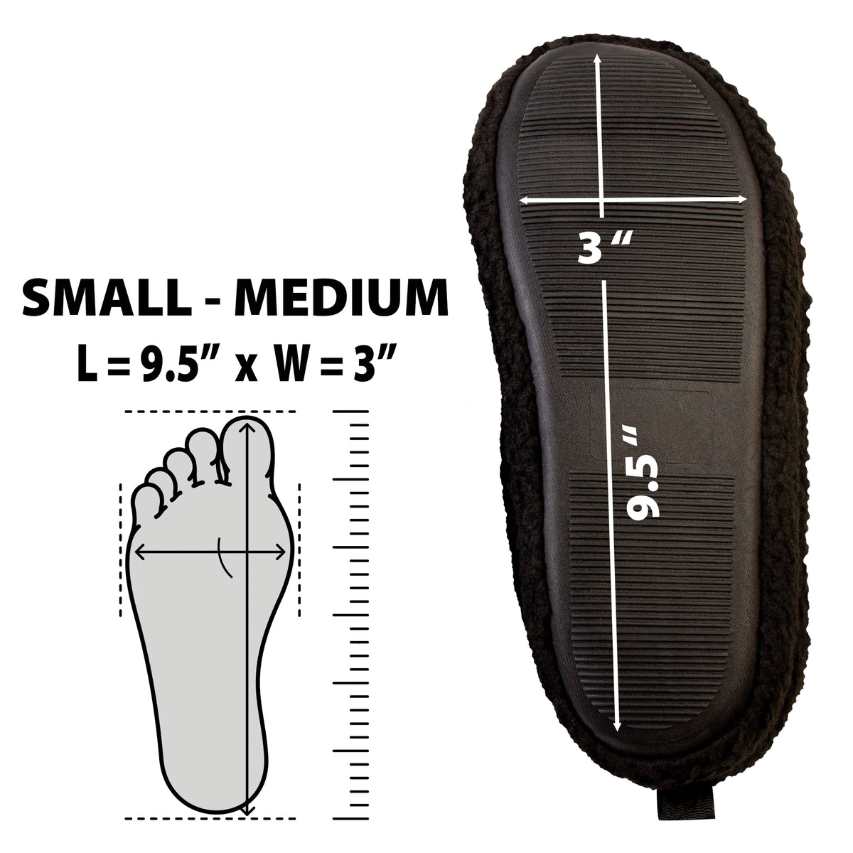Sherpa Scuff Slip-on Slippers Bench Brand Padded Non-skid Rubber Sole
