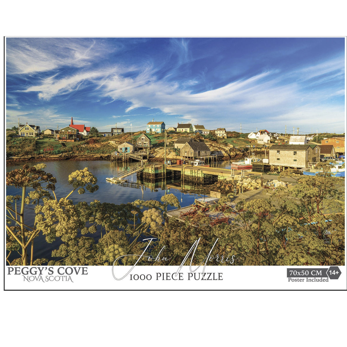 Peggy’s Cove Nova Scotia 1000-Piece Jigsaw Puzzle
