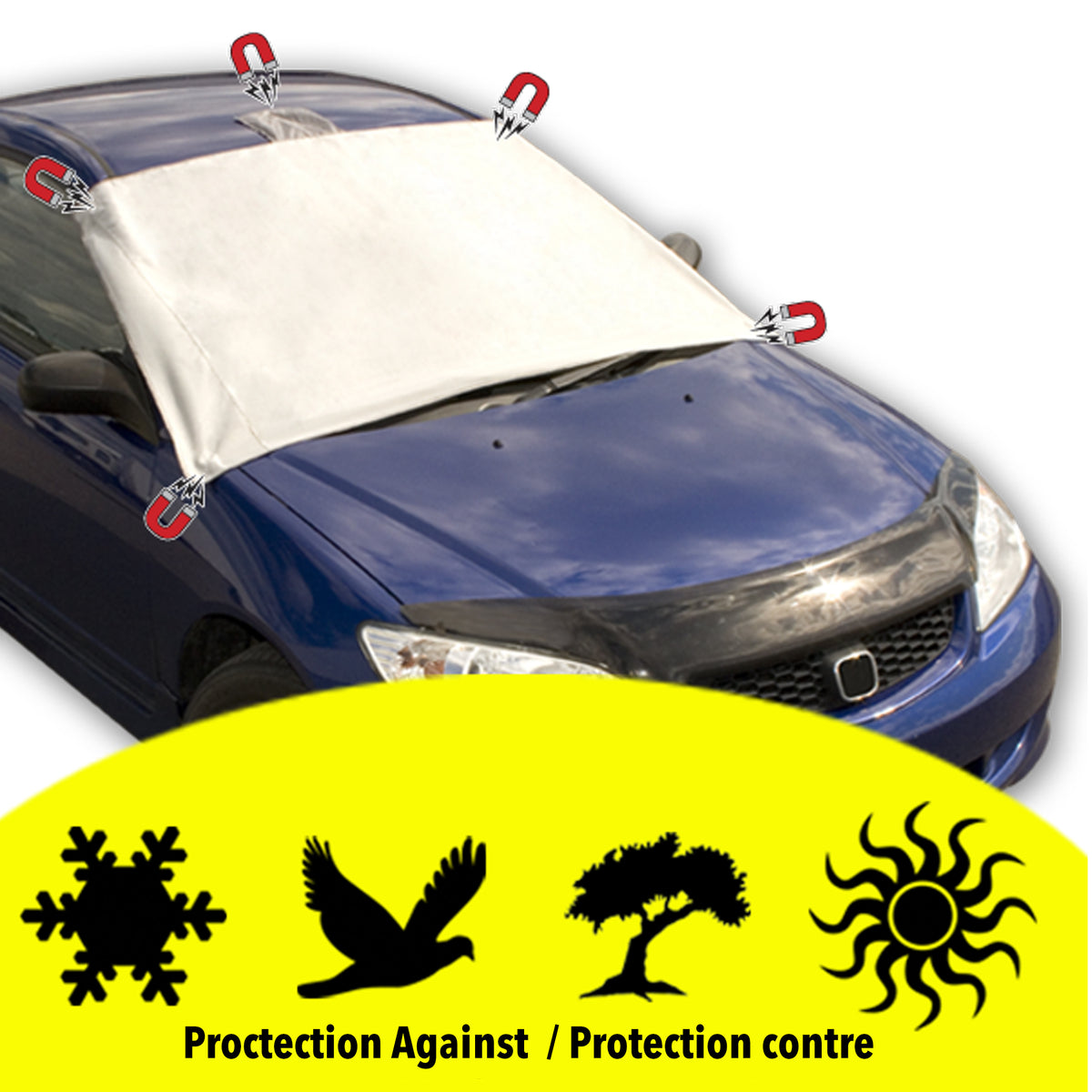 Magna Shield - Magnetic All Season Windshield Wrap Car and SUV