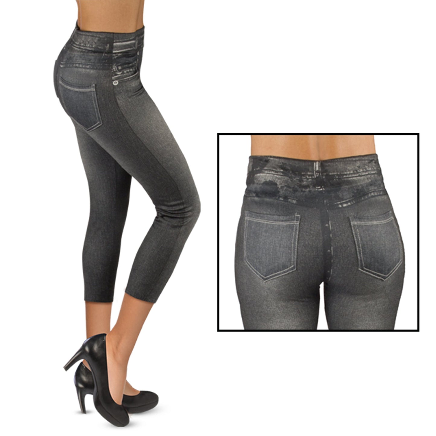 Comfy - Slim Jeggings Capri Style