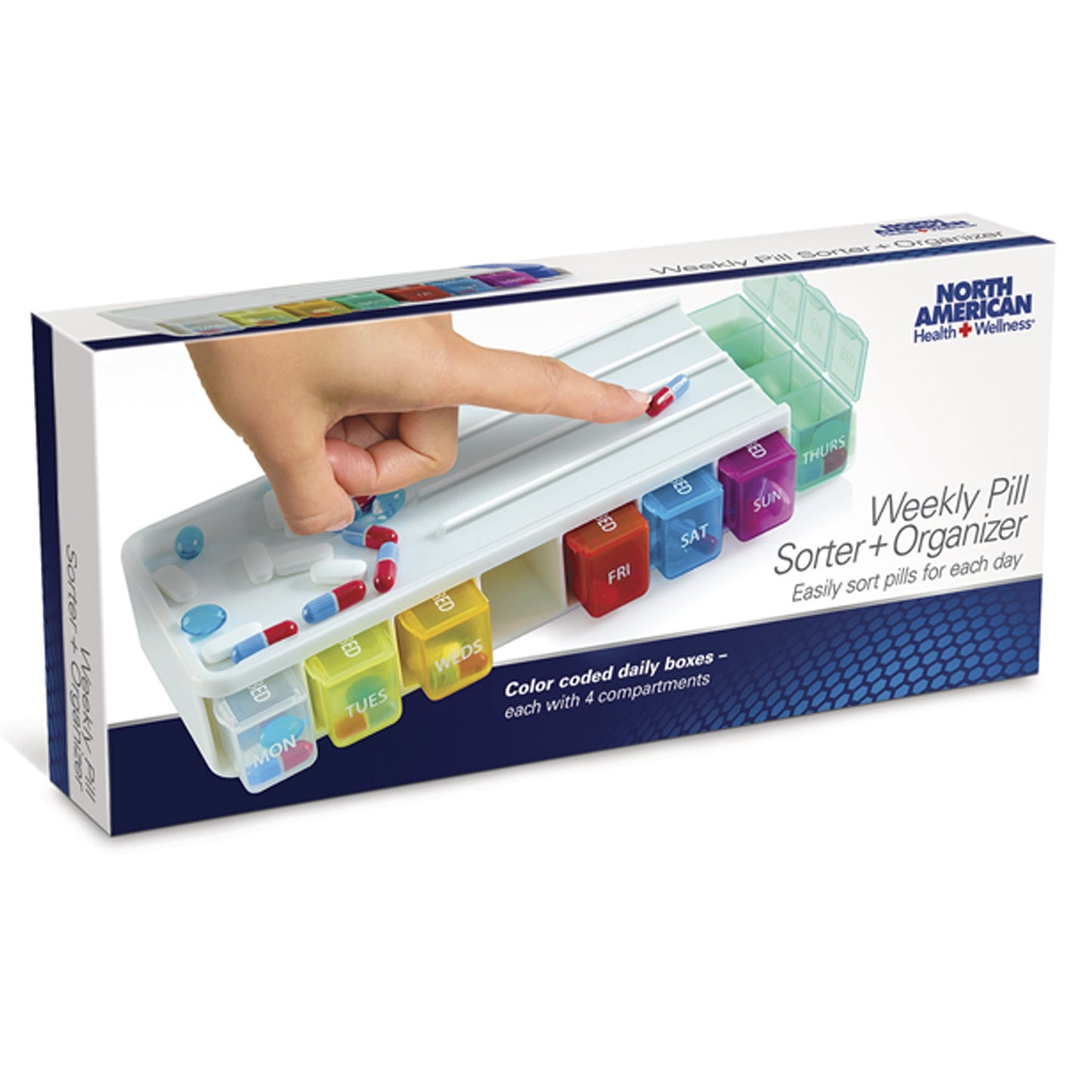 Weekly Pill Sorter & Organizer