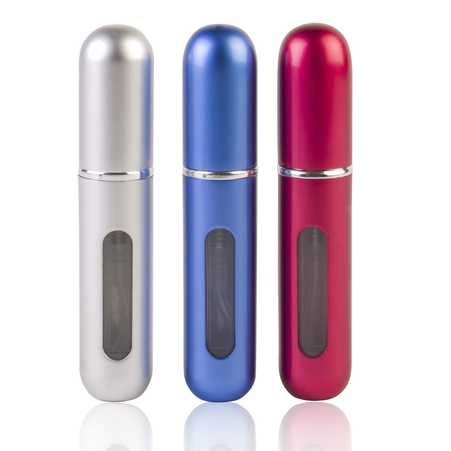 Pocket Perfume Atomizer Spray Bottles Set of 3