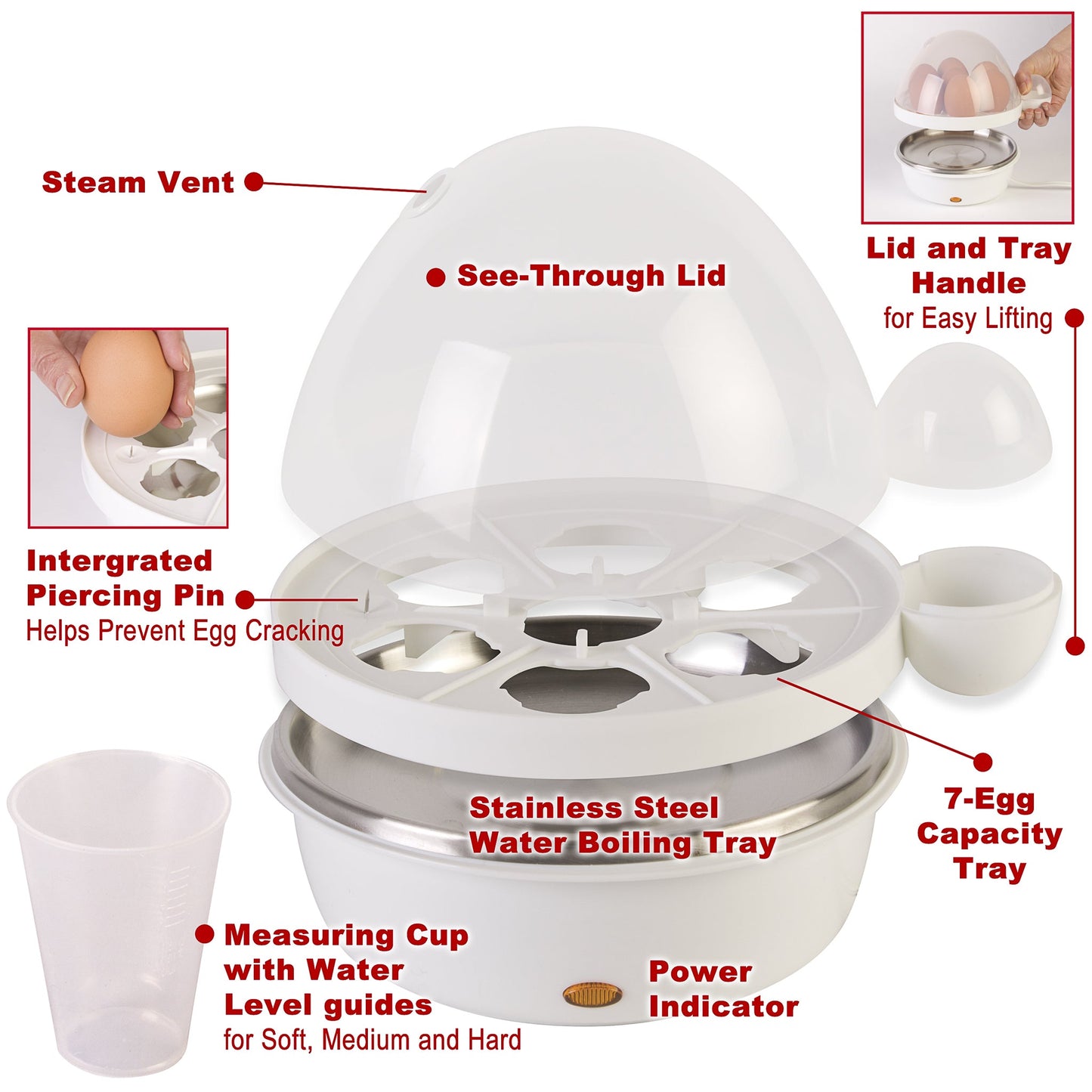 E-Zee Eggs Electric Cooker