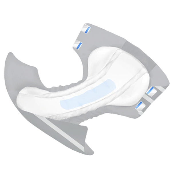 Maximum Absorbency Incontinence Adult Briefs - AM:PM Stripes