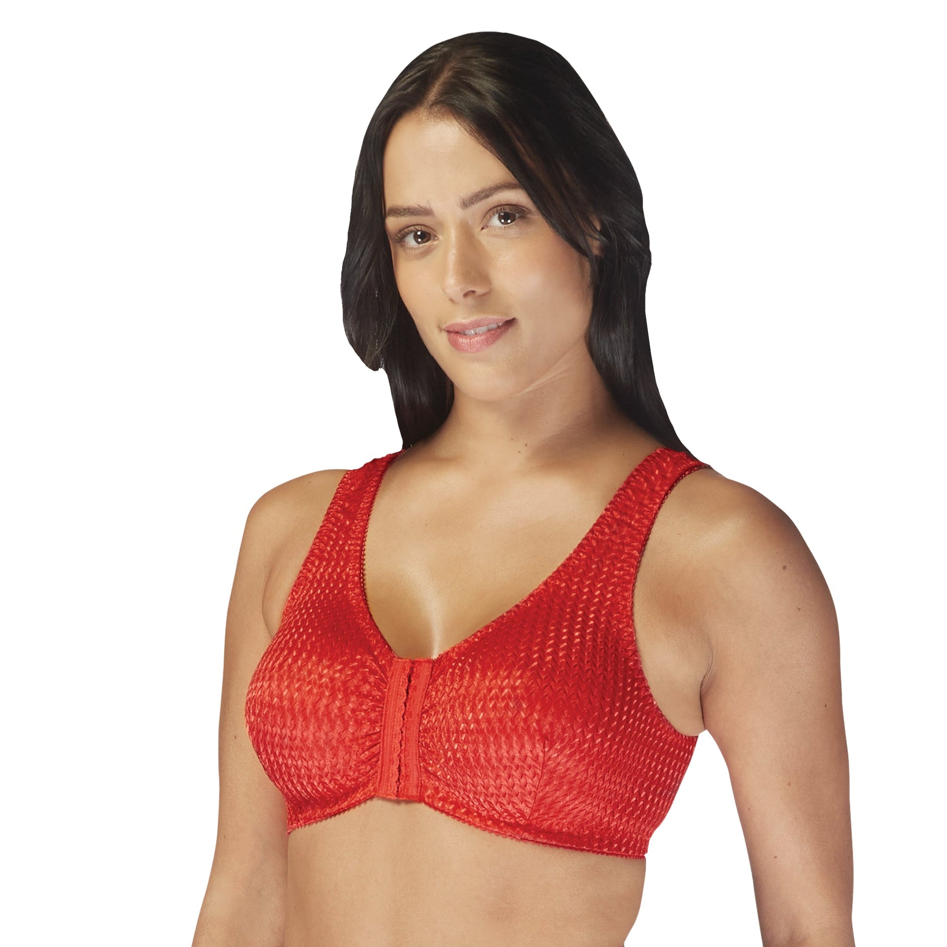 Carole Martin Full Freedom Comfort Bra Red