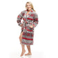 Women's Shawl Collar Full Length Soft Fleece Bath Robe