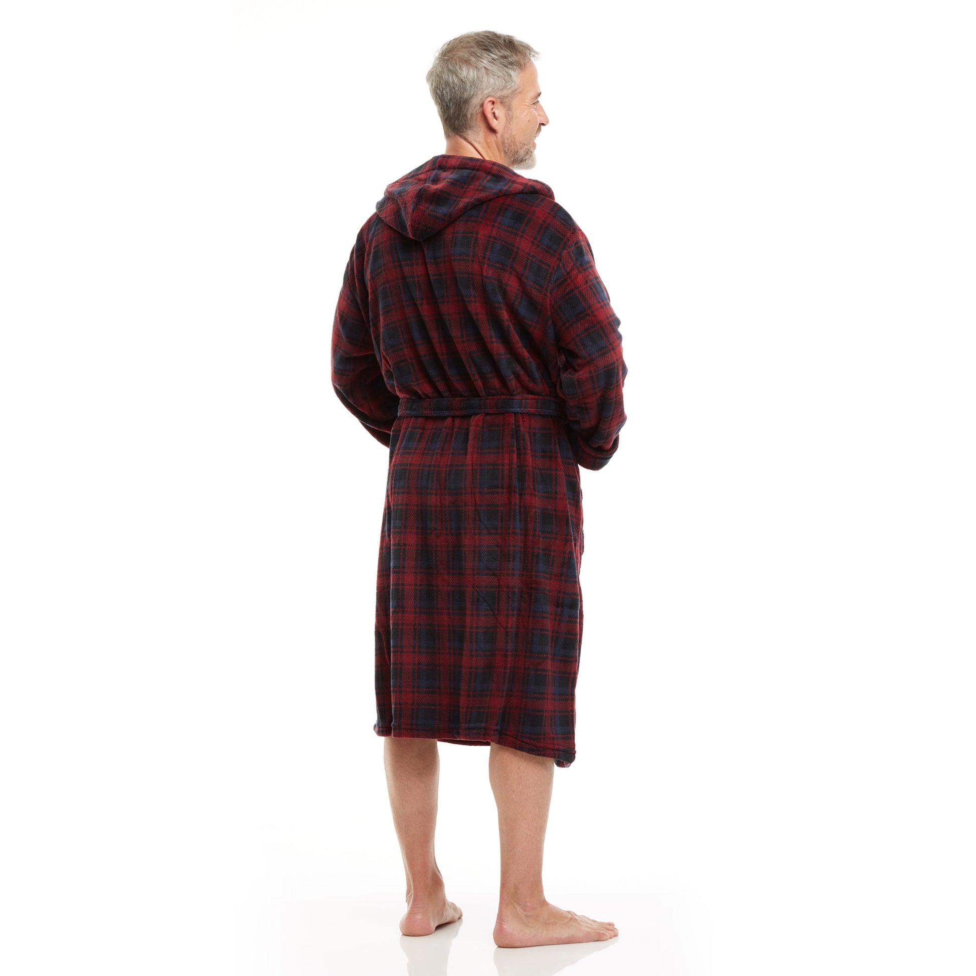 Men's Full Lenght Large Hooded Full Bath Robe