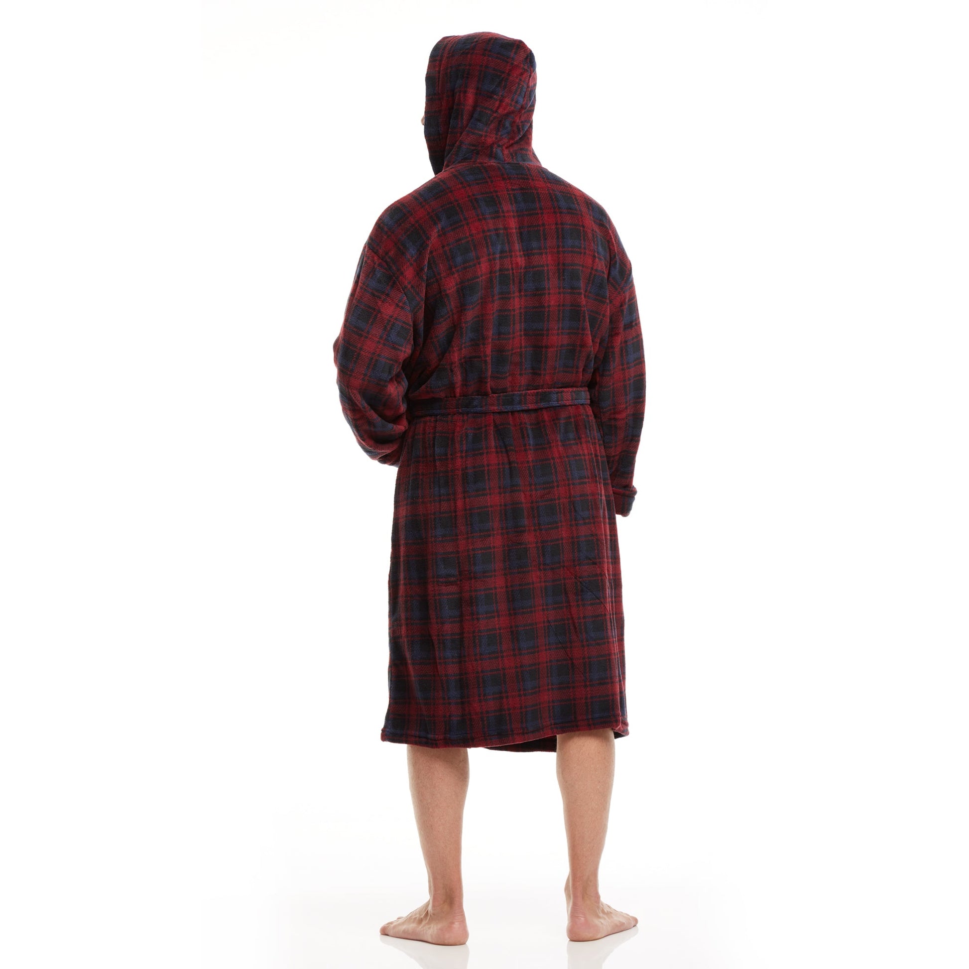 Men's Full Lenght Large Hooded Full Bath Robe