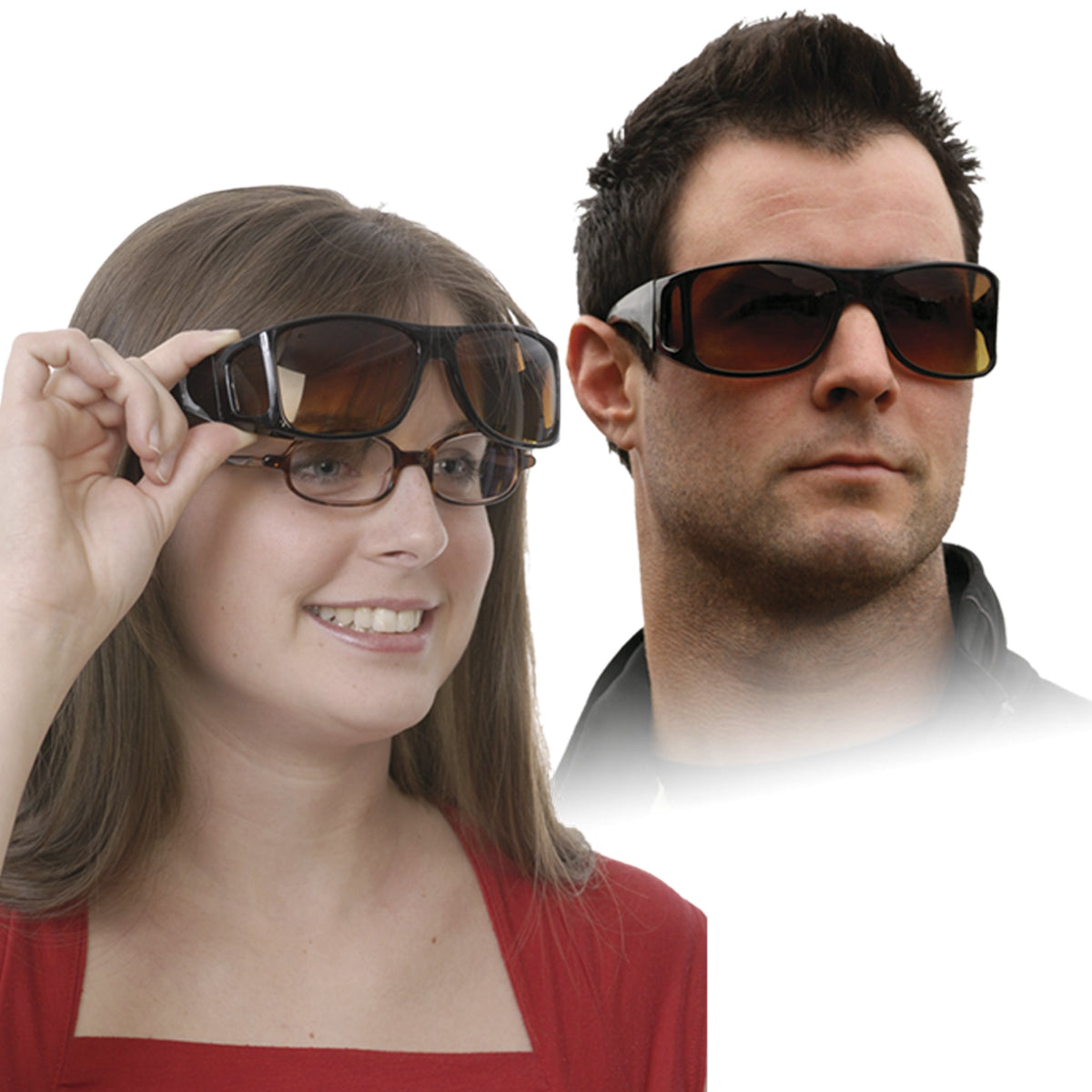 Fitover Glasses - Wraparound Sunglasses - ClearVision HD