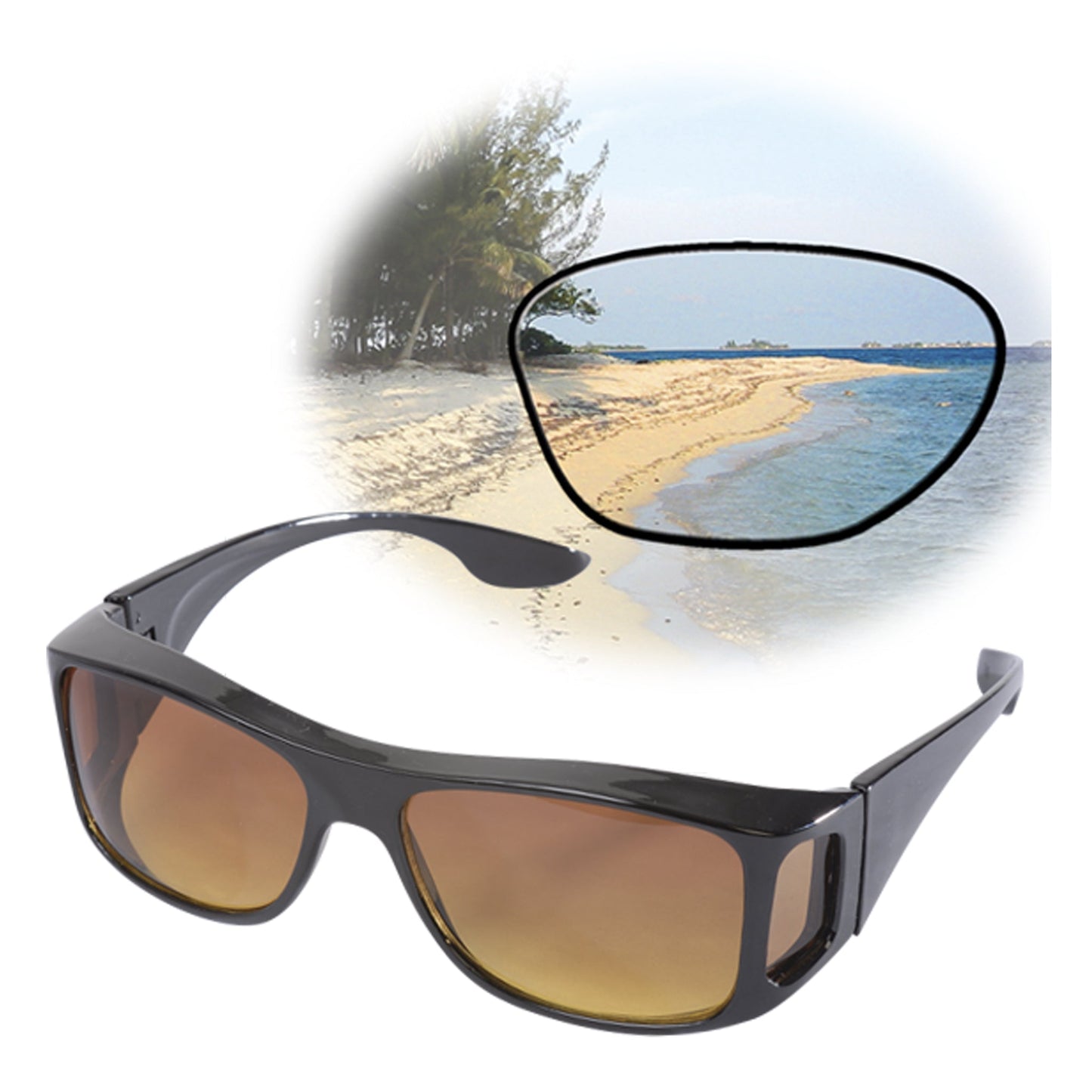 ClearVision HD Wraparound Sunglasses