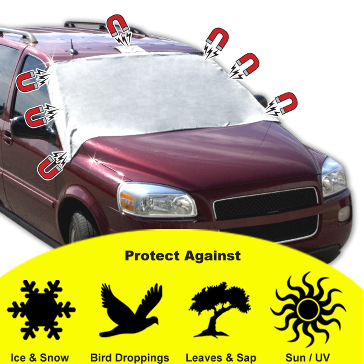 Magna Shield - Magnetic All Season Windshield Wrap