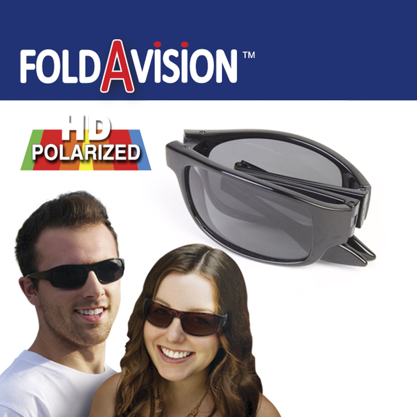 Fold-A-Vision HD Polarized Sunglasses