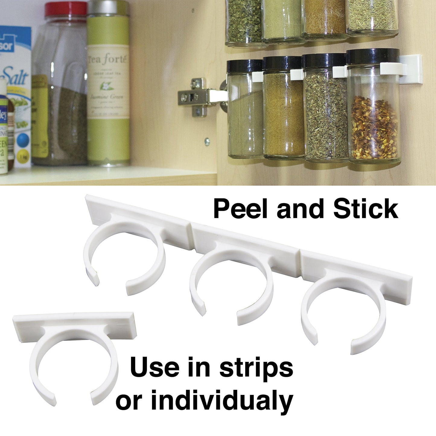 Stick N Clip Spice Organizer