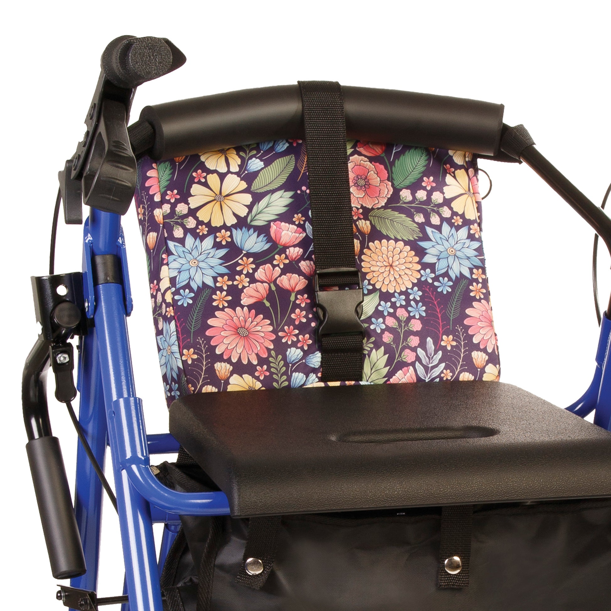 Multi Pocket Organizer 6-Fully-lined pockets For mobility aids: walkers, rollators, wheelchairs and scooters