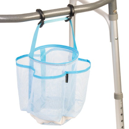 Multi-Functional Mesh Shower Caddie – Mobility Aid Organizer