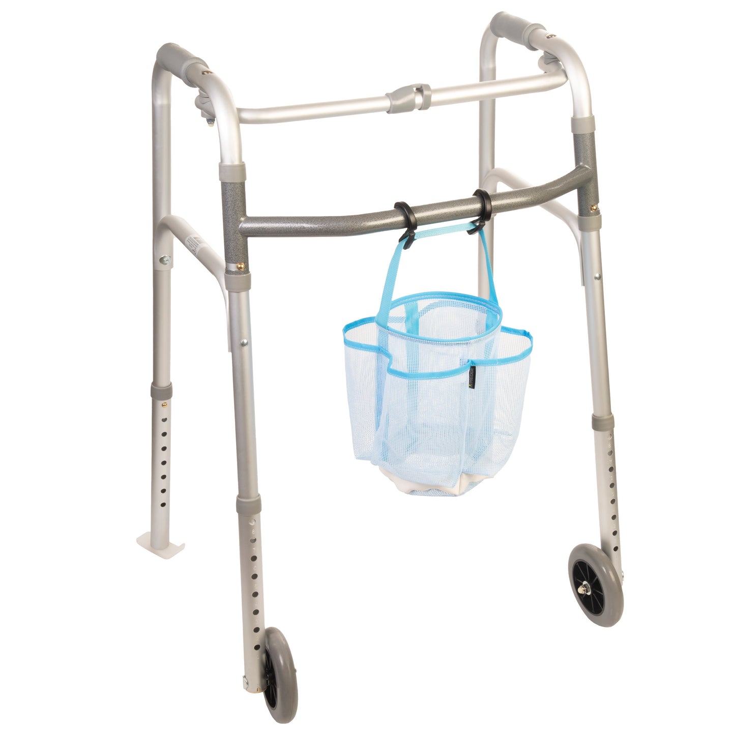 Multi-Functional Mesh Shower Caddie – Mobility Aid Organizer