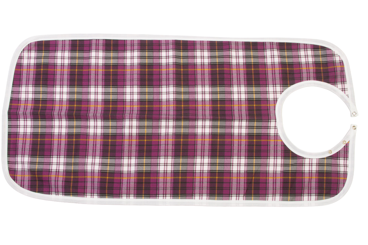 Adult Waterproof Bib | Extra Long Washable Bib with Full Lap Protection