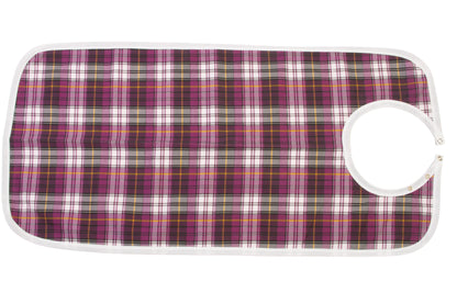 Adult Waterproof Bib | Extra Long Washable Bib with Full Lap Protection