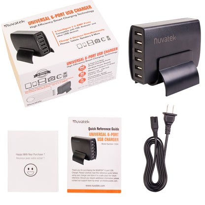 Intelligent USB Charger-6-Port