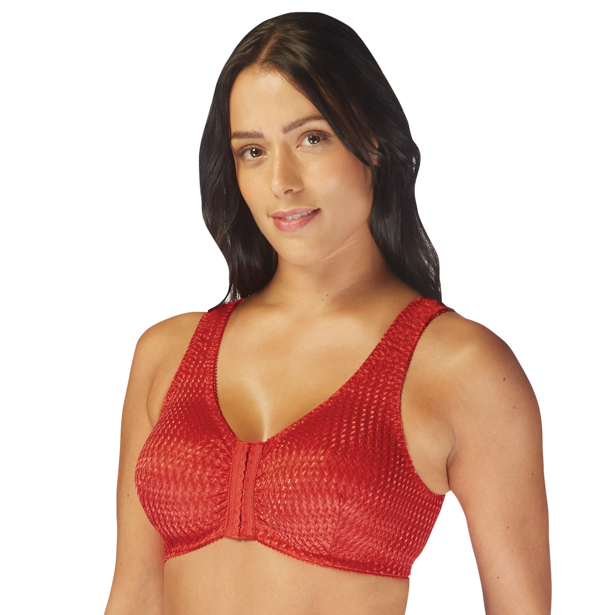 Carole Martin Comfort Wear Full Freedom Comfort Bra - Red