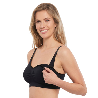 Wire-Free Padded Nursing Bra | Maternity by Carole Martin