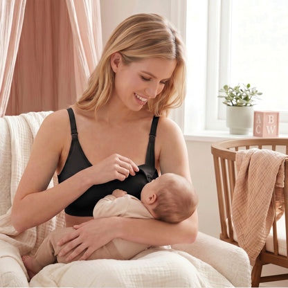 Wire-Free Padded Nursing Bra | Maternity by Carole Martin