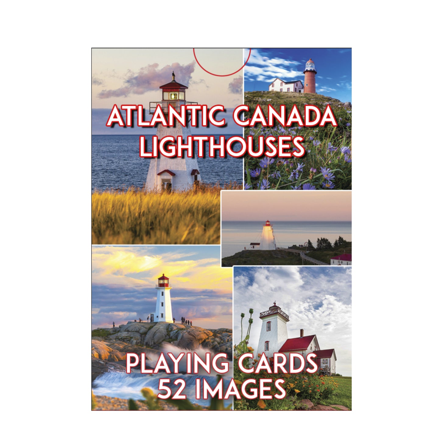Atlantic Canada Lighthouse Playing Cards