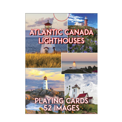 Atlantic Canada Lighthouse Playing Cards