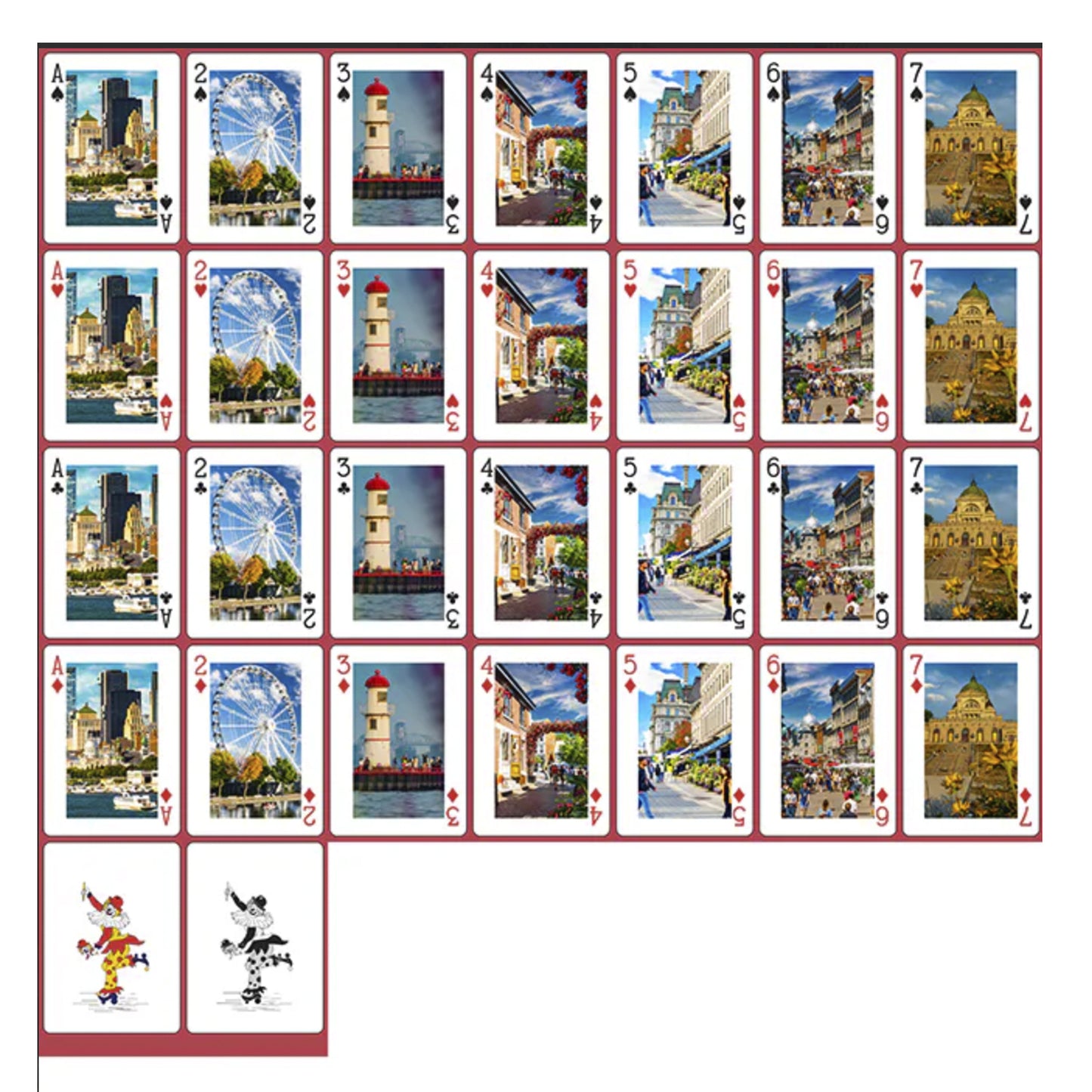 Montreal Poker Playing Cards
