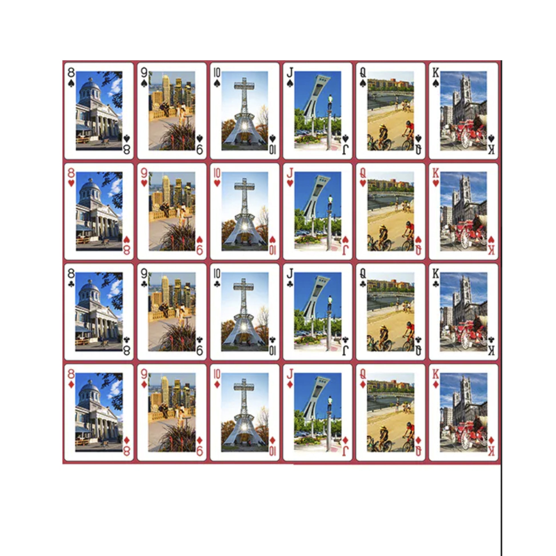 Montreal Poker Playing Cards