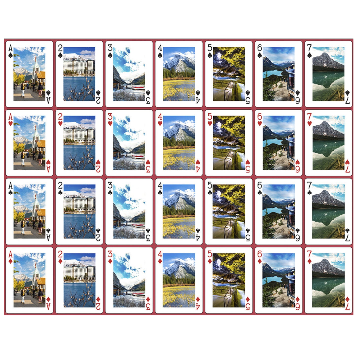 Banff Alberta Playing Cards | Souvenir Deck