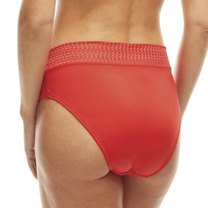 Carole Martin Comfort Brief Wide Waist Band - Red