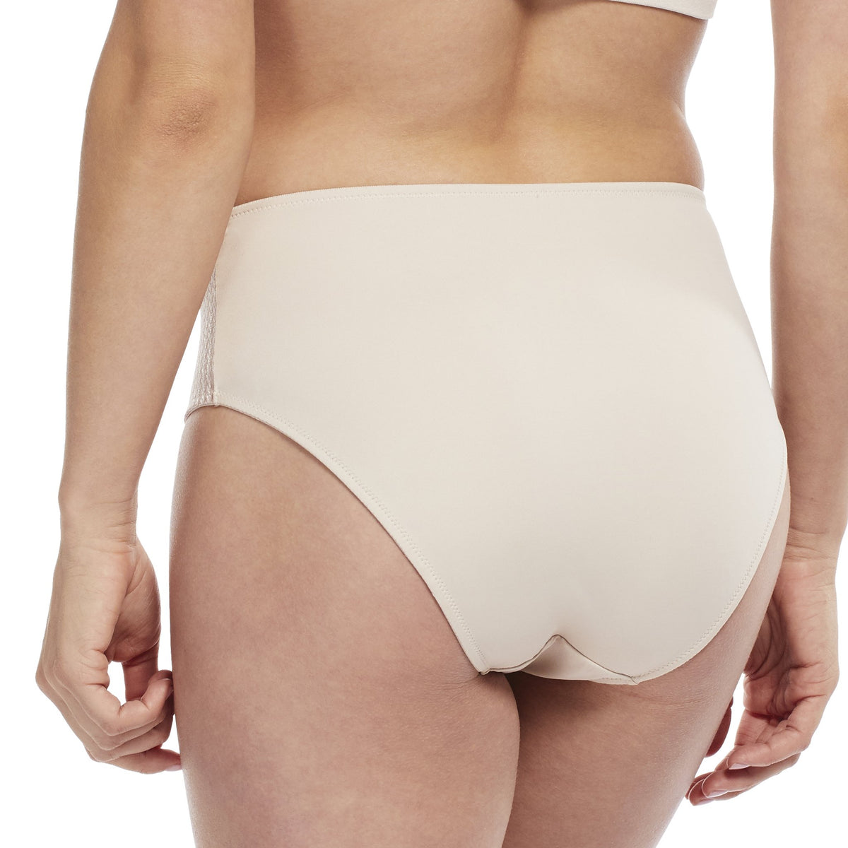 Carole Martin 8002 Hipster Style High-Cut Comfort Brief - Beige