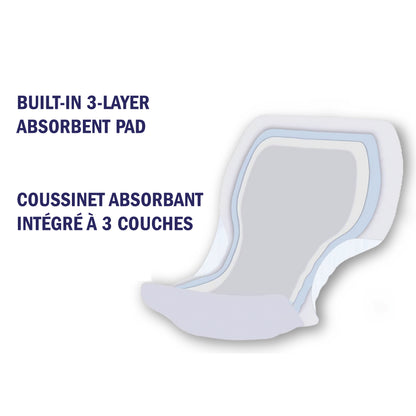 DryRyte Men's Reusable Incontinence Brief