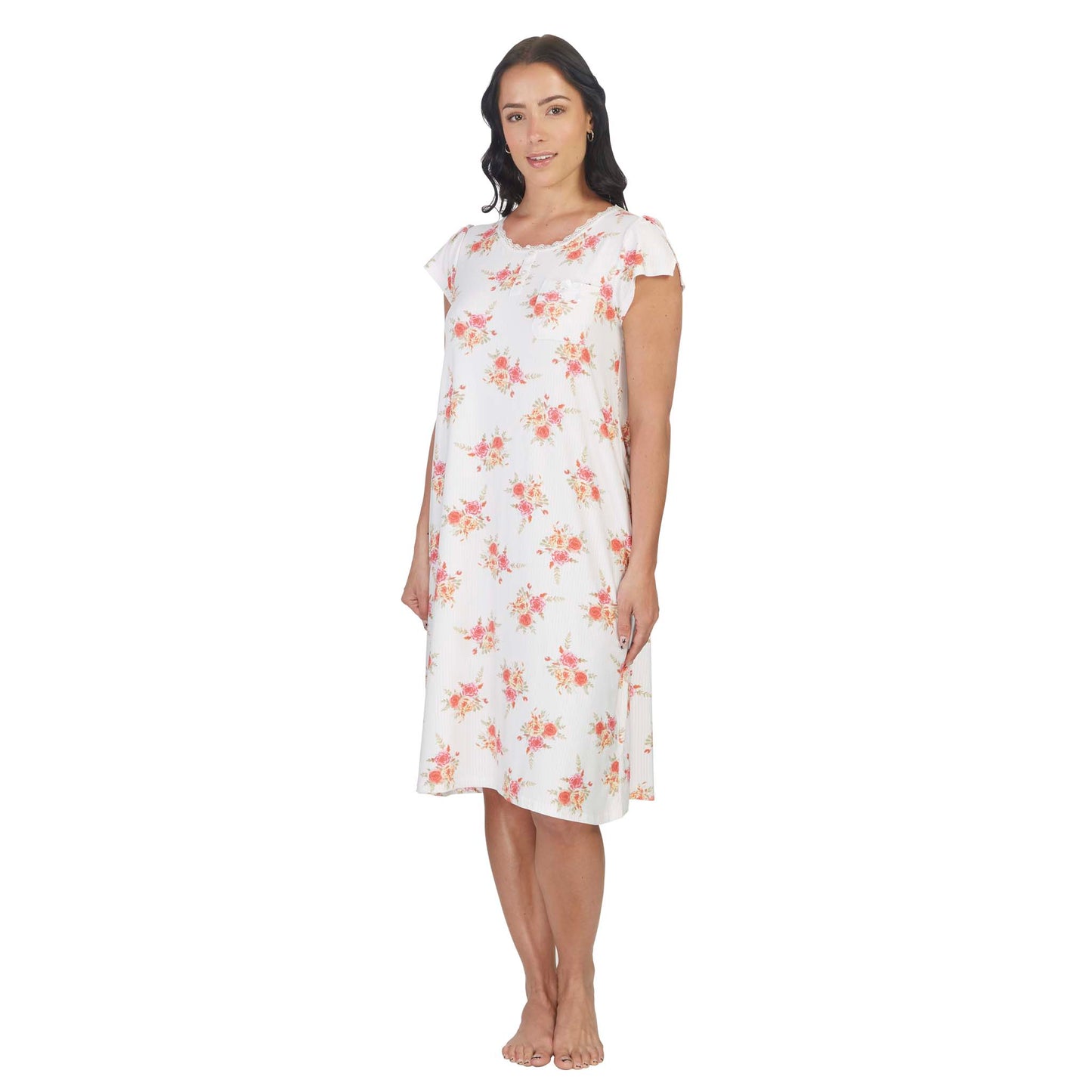 Women's Mid Calf Night Gown 