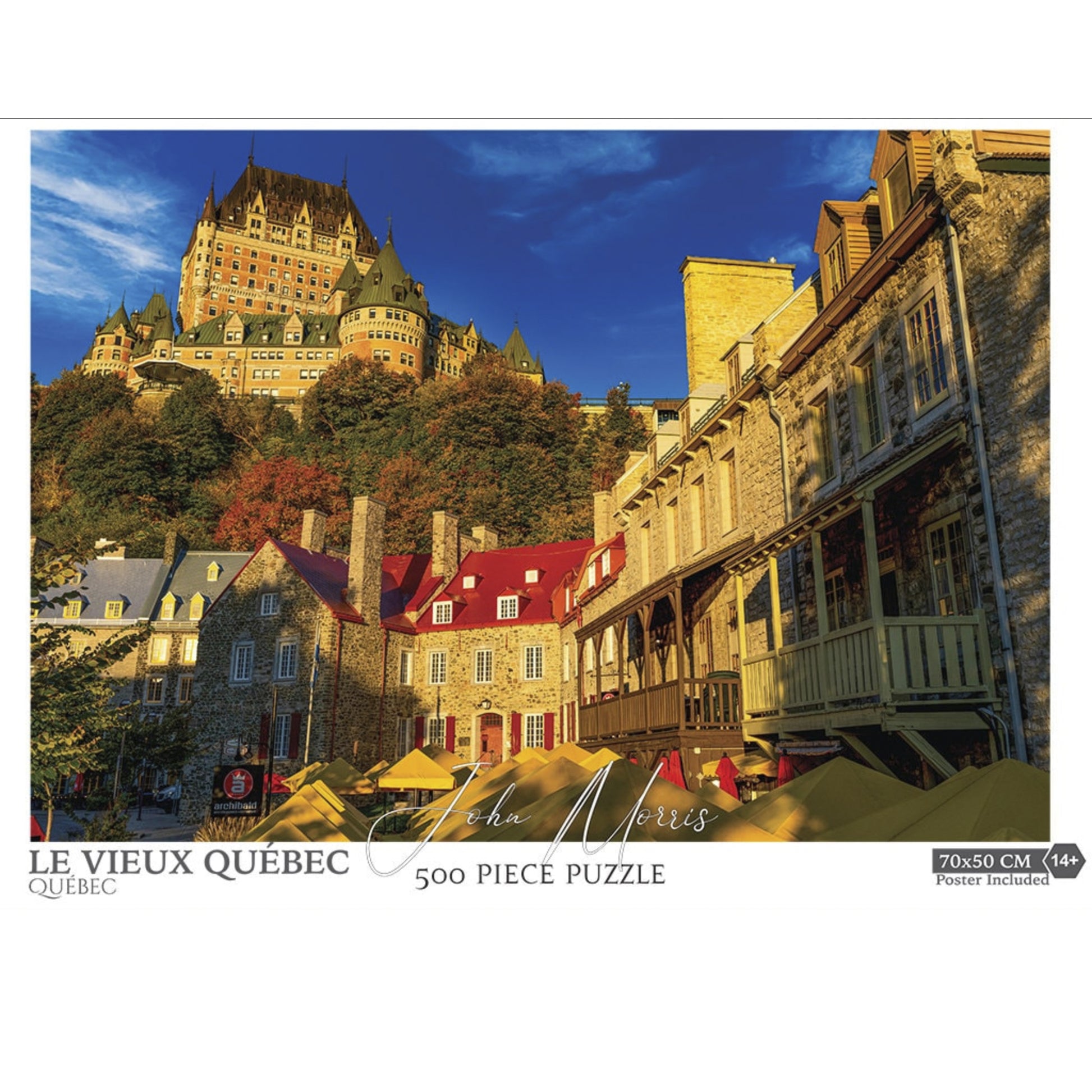 Ville de Québec / Quebec City 500-Piece Jigsaw Puzzle