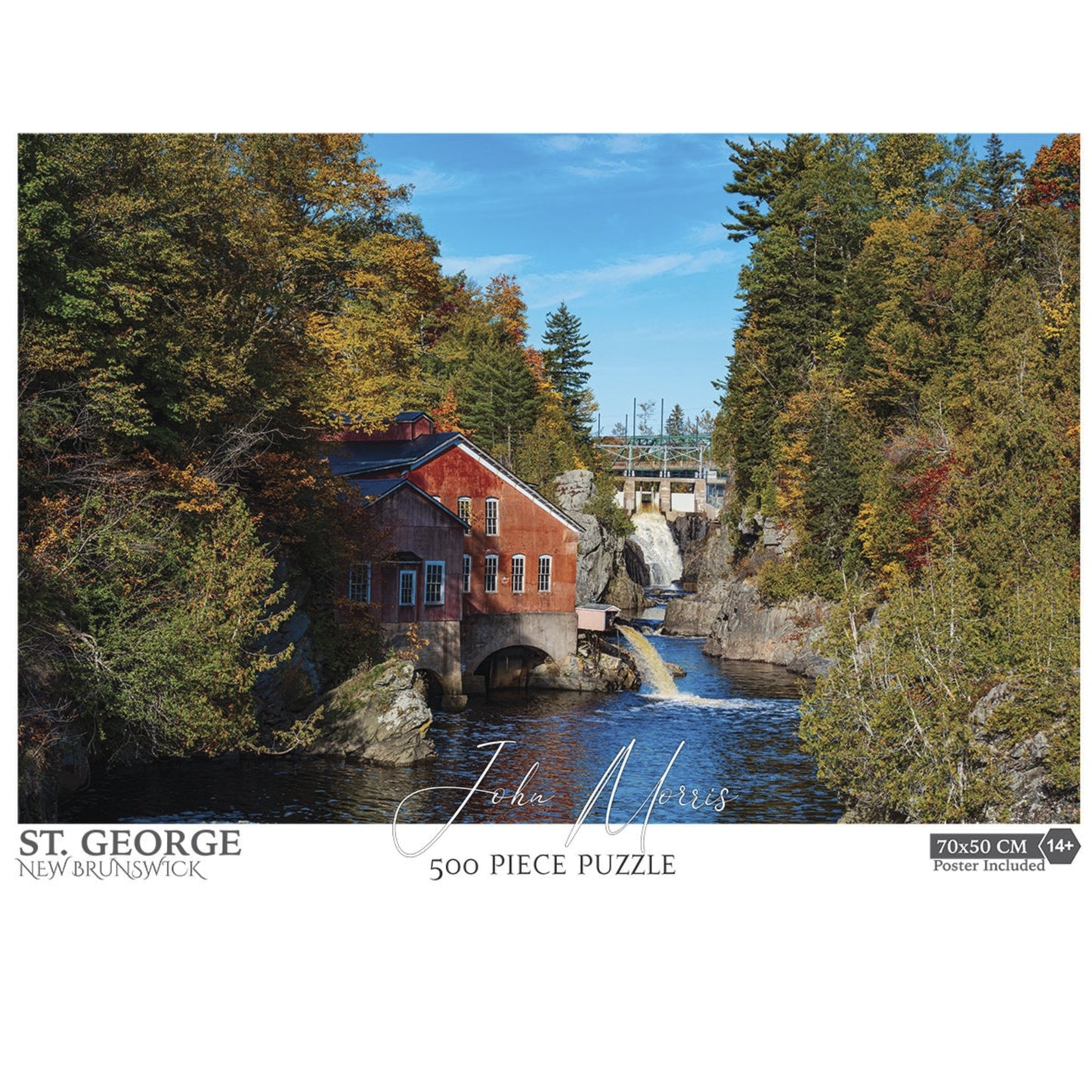 St. George New Brunswick 500-Piece Jigsaw Puzzle
