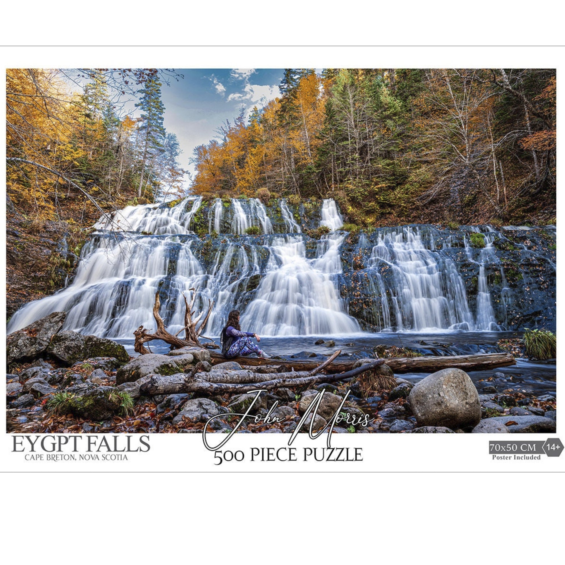 Egypt Falls Cape Breton 500-Piece Jigsaw Puzzle