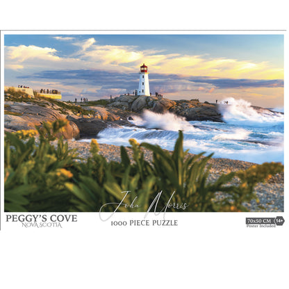 Peggy’s Cove Lighthouse 1000-Piece Jigsaw Puzzle