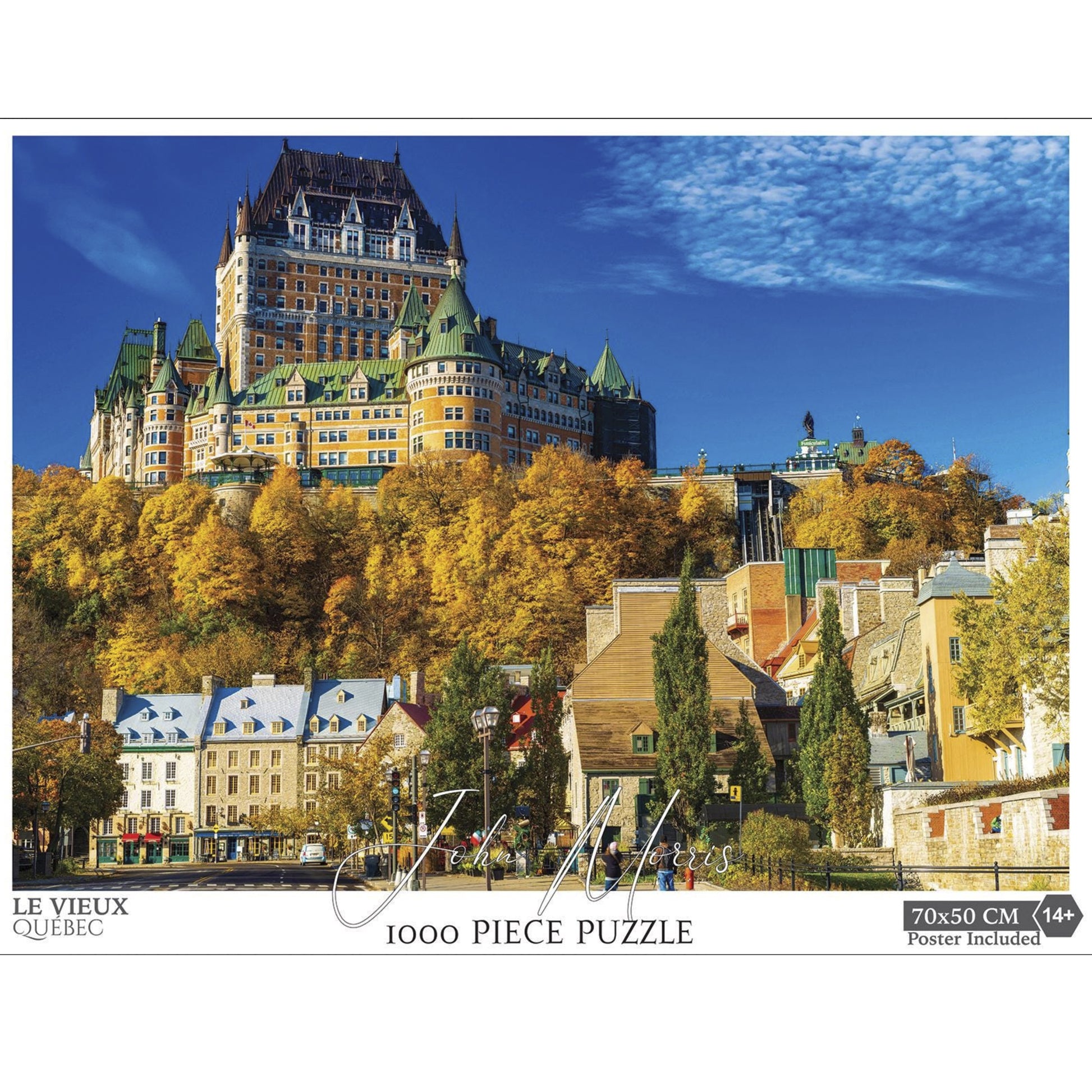 Ville de Québec / Quebec City 1000-Piece Jigsaw Puzzle