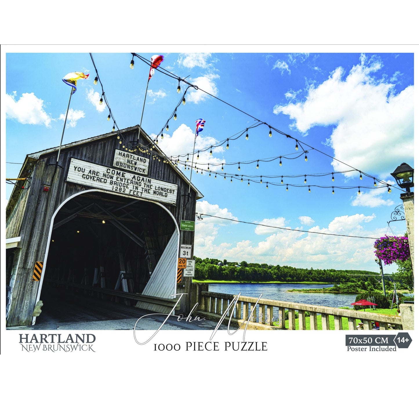 Hartland New Brunswick 1000-Piece Jigsaw Puzzle