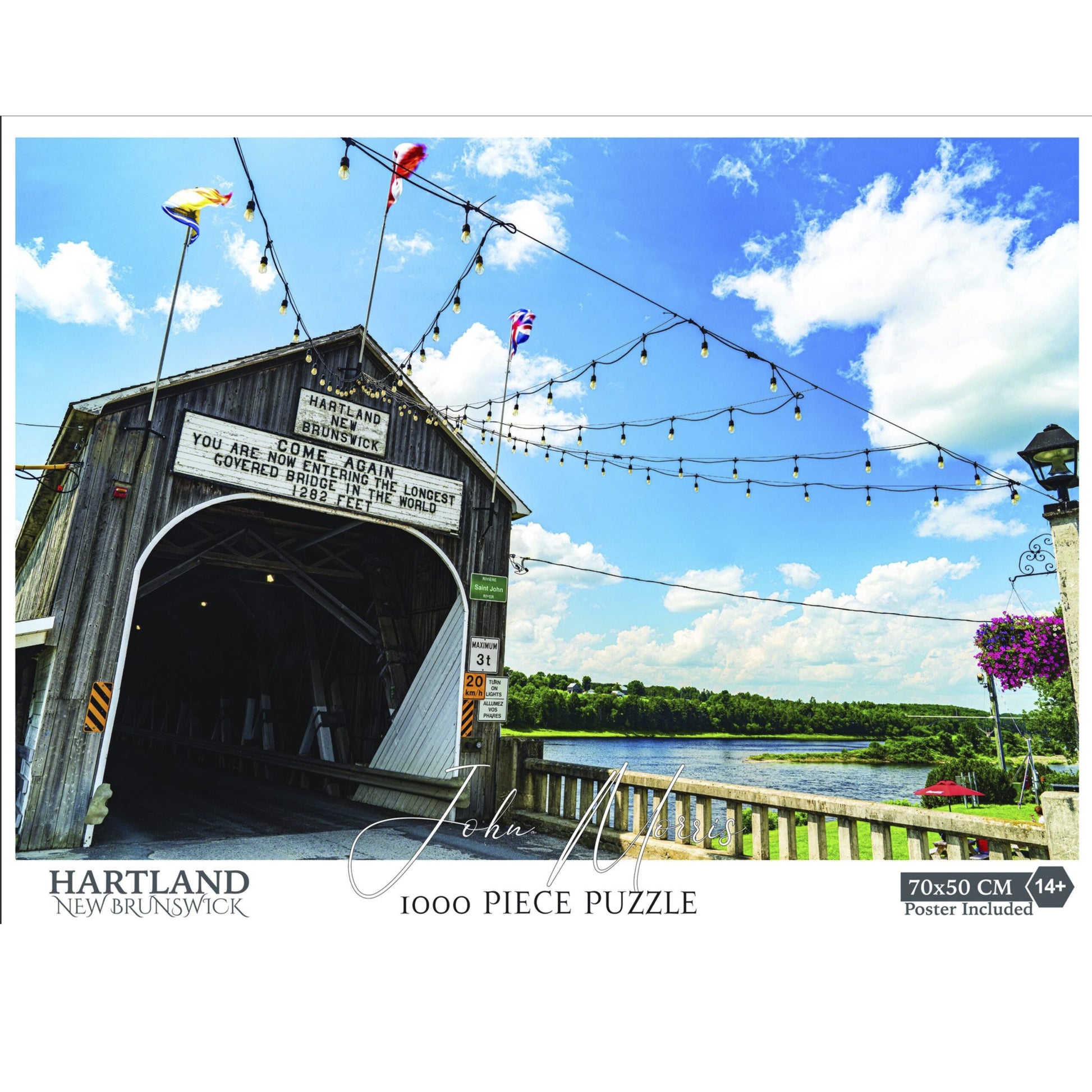 Hartland New Brunswick 1000-Piece Jigsaw Puzzle