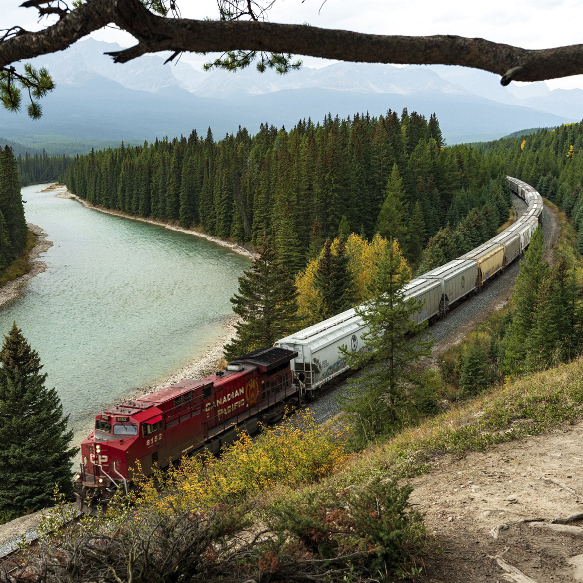 2027 Canadian Trains Large Wall Calendar featuring Canadian railway photography by John Morris