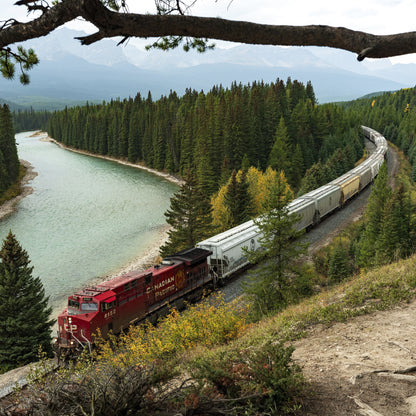2027 Canadian Trains Large Wall Calendar featuring Canadian railway photography by John Morris